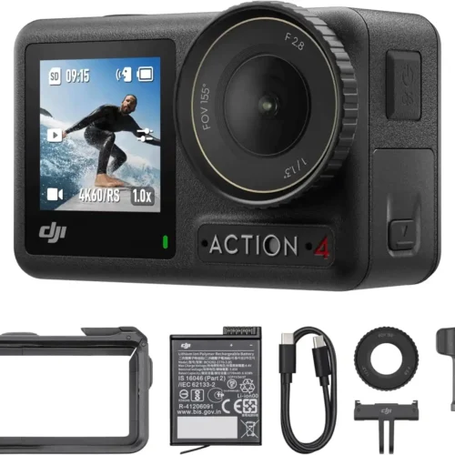 Cámara Deportiva DJI Osmo Action 4 Essential Combo