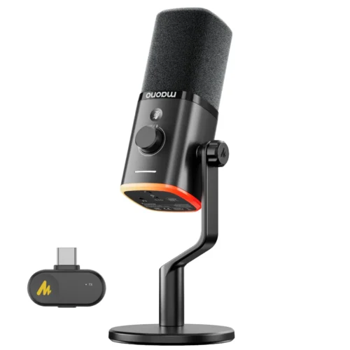 Micrófono Gamer Inalámbrico MAONO PD100W
